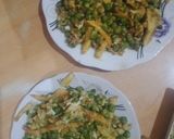صورة لخطوة 1 من وصفة شكشوكة ربيعية روعة وجلبانة بالبيض 😋