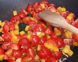 A picture of step 4 of Spaghetti alla pescatora povera. Poor fisherman's spaghetti.