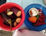 Foto langkah ke 1 dari resep Terong Bakar Sambal Uleg.