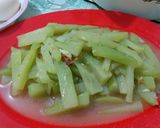 Foto langkah ke 7 dari resep Tumis Labu Siam.