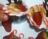 صورة لخطوة 4 من وصفة كؤوس الشوكولاتة والفراولة 🍓🍒