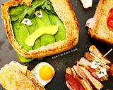 Foto del paso 1 de la receta: Halloween sándwich terrorífico