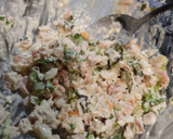 Foto del paso 2 de la receta: Wrap de atún 🐟 y cangrejo 🦀