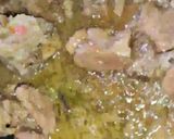 A picture of step 6 of Namkeen Gosht.