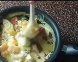 A picture of step 4 of Fruit Custard.