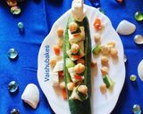 A picture of step 4 of Protein Salad Boats.