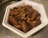 Une image de l'étape 9 de Minis chorizos aux haricots blancs, tomates séchées et courgettes jaunes.