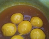A picture of step 5 of Mango rasogolla.
