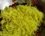 A picture of step 8 of Street Style Veg Pulao.