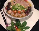 Hình bước làm 9 của món Bún măng vịt 