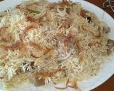 A picture of step 6 of Mutton yakhni pulao.