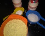A picture of step 1 of Sattu Sharbat with Yakult.