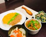 Foto del paso 4 de la receta: TriColores Arroz con picado Soboro Japonés SANSYOKU SOBORO GUOJAN🇺🇾🇯🇵三色そぼろご飯　🍱para lonchera