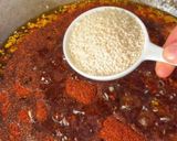 A picture of step 6 of Signature Spicy Beef Sauce（秘制香辣牛肉酱）.