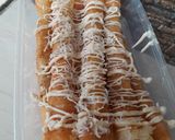 Foto langkah ke 5 dari resep 06. Banana roll coklat.