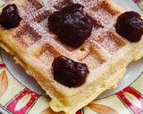 Egyszerű gyors vaníliás gofri recept fázis 2 fotója