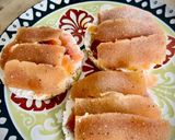 Foto del paso 2 de la receta: Tosta de arroz con salmón marinado y membrillo con escamas de pimentón De la Vera