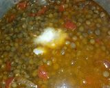 A picture of step 4 of Lentils stew #authormarathon# #4weekschallenge#.