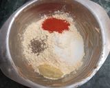 A picture of step 3 of Crispy cauliflower pakoda.