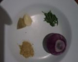 A picture of step 1 of Creamy butternut soup.