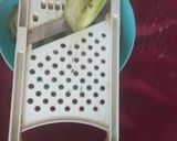 A picture of step 1 of Raw Banana Chips.