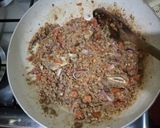 A picture of step 2 of Minced stew😋.