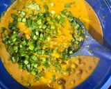 A picture of step 6 of Hare chane ki sabji.