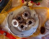 Foto del passaggio 5 della ricetta Linzer cookies vegan e glutenfree