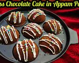 A picture of step 7 of Eggless chocolate cake in appam patra.