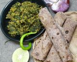 झुणका मेथीचा (zhunka methicha recipe in marathi) रेसिपी स्टेप 4 फोटो 