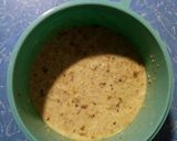 Foto del paso 1 de la receta: Budín de pan integral dietético al baño María🍞