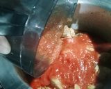 A picture of step 8 of Chicken Cinnamon Karhai.