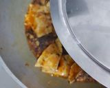 A picture of step 7 of Rajasthani Papad Curry.