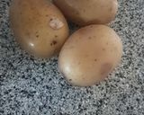 A picture of step 1 of Aloo Paratha.