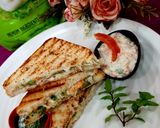 वेज मेयोनेज़ सैंडविच (Veg Mayonnaise Sandwich recipe in Hindi) रेसिपी चरण 4 फोटो