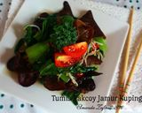 Foto langkah ke 4 dari resep Tumis Pakcoy Jamur Kuping.