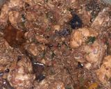A picture of step 8 of Thalassery Biryani.