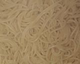 A picture of step 3 of White spaghetti and stew with egg.