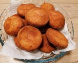 Tejszínes borsófőzelék rántot párizsival recept fázis 4 fotója