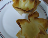 Foto del paso 3 de la receta: Cestas de pasta filo con bechamel de champiñones