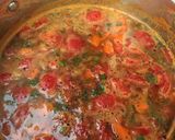 Vegán chilis vöröslencse leves recept fázis 3 fotója