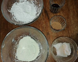 Foto del paso 1 de la receta: Conchas de chocolate y vainilla