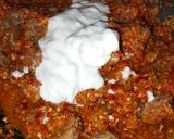 Foto langkah ke 4 dari resep Sambal Bajag Daging - Tempe.