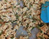 A picture of step 2 of Chicken, Cheese Bread Pockets.