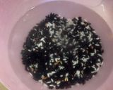 Foto langkah ke 5 dari resep Pie Ketan Hitam Saus Saffron.