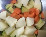 A picture of step 3 of Idli sambar.