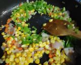 A picture of step 2 of Quick Mexican fried rice.