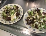 Une image de l'étape 9 de Jaunes d'œufs panés salade feuille de chêne.