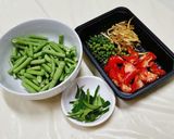 รูปขั้นตอนการทำที่ 1 ของ หมูชาบูผัดเผ็ด