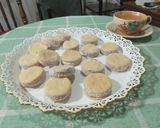 Foto del paso 7 de la receta: Alfajorcitos de Manjar con Masa de Torta de Ricotta y Durazno